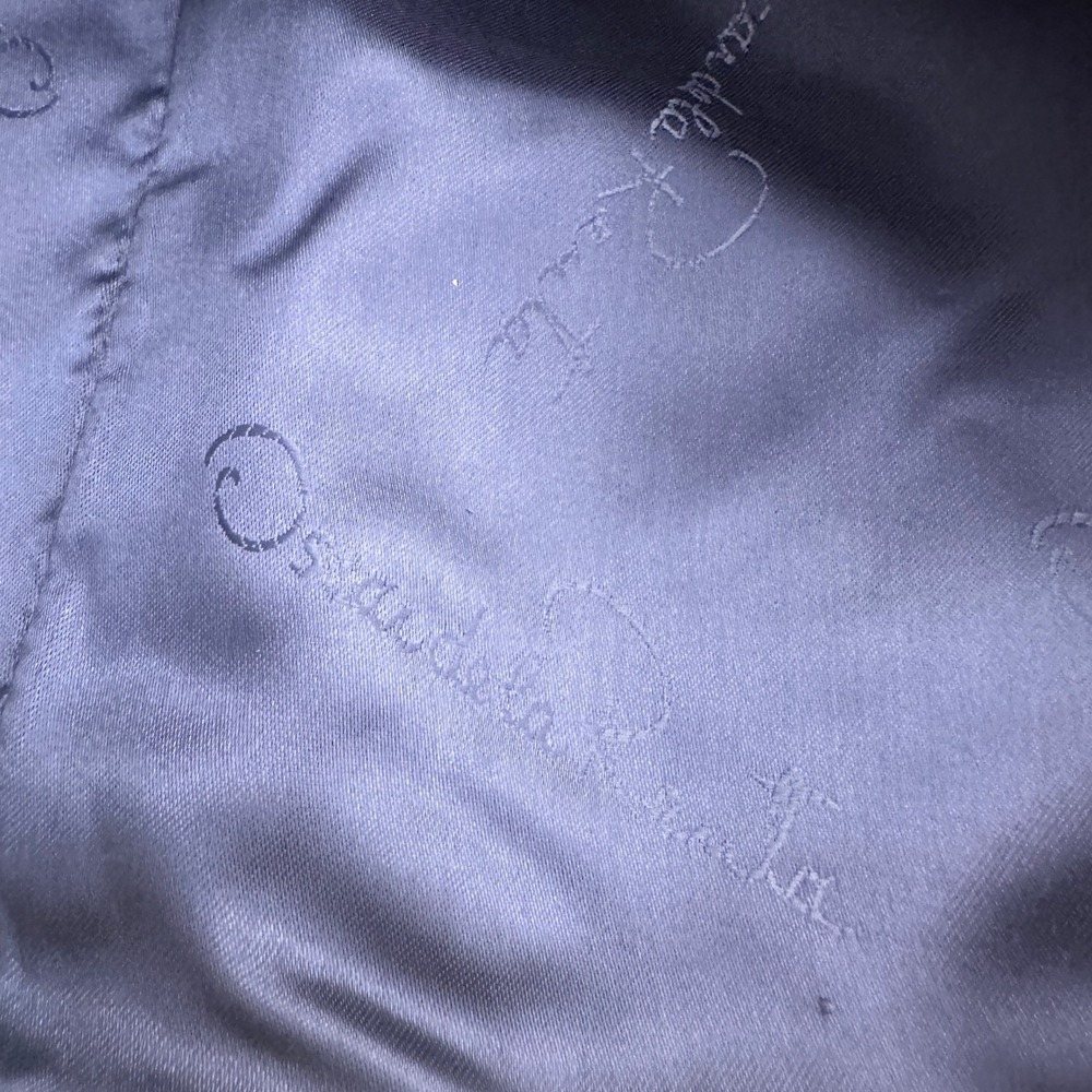Oscar de la Renta Suede Jacket Sz 42 Vintage 70s‎ Western Native Eagle Lace Up - Picture 7 of 10
